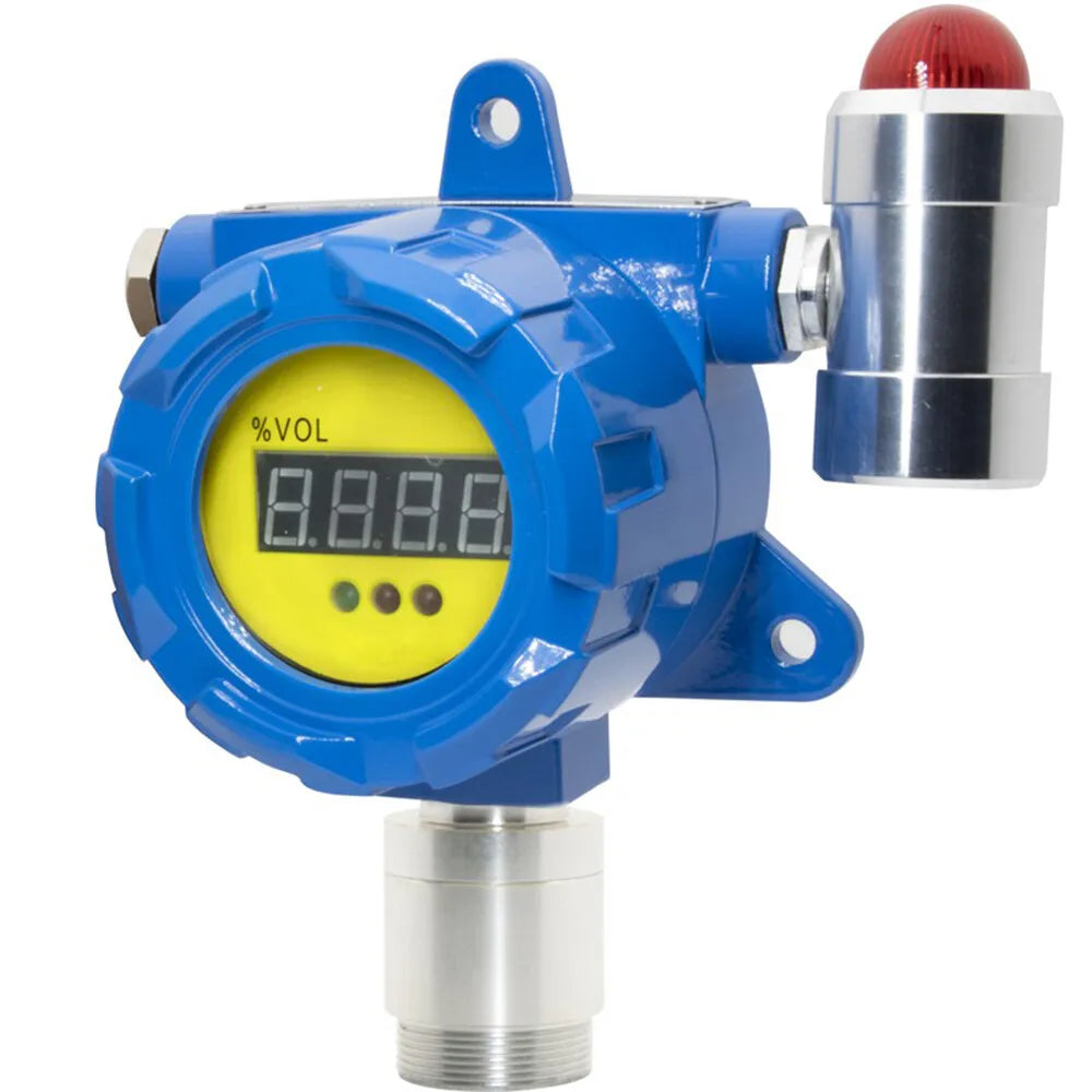 VTSYIQI Oxygen Gas Detector O2 Gas Meter O2 Gas Monitor with Range 0 to 30%vol Resolution 0.1%vol for Chemical Municipal Industry Gas Detection