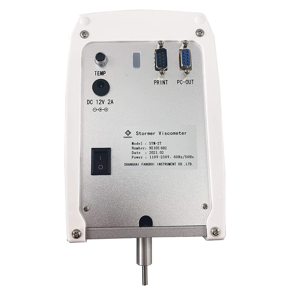 VTSYIQI Stormer Viscosity Meter Rotational Viscometer Testing Equipment with Measuring Range 40.2KU to 141.0KU KU CP G Temp Display 5 Inch Touch Screen for Paint Coating Etc