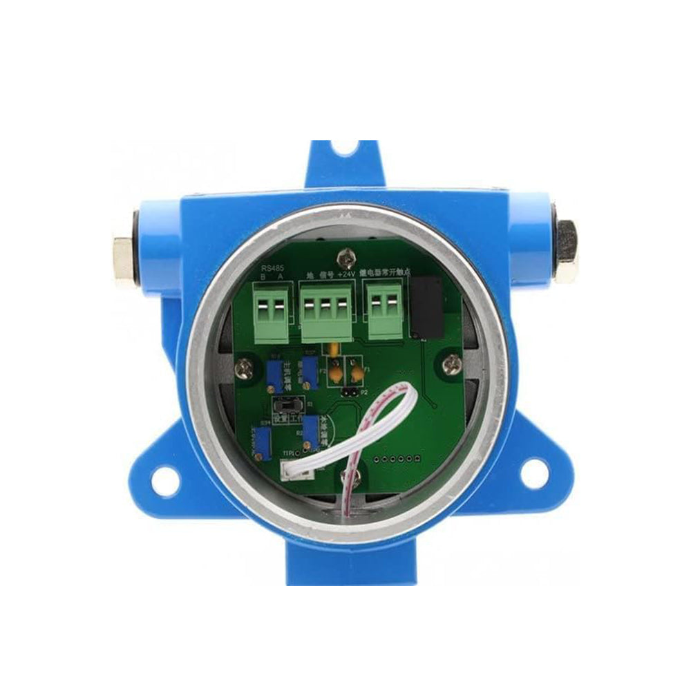 VTSYIQI Hydrogen Sulfide Gas Detector H2S Monitor with Measuring Range 0-100ppm Resolution 0.1ppm L-alarm 10ppm H-alarm 20ppm Wall-mounted Installation Method for Continuous Monitoring of Measurable Gases in Industrial Environments