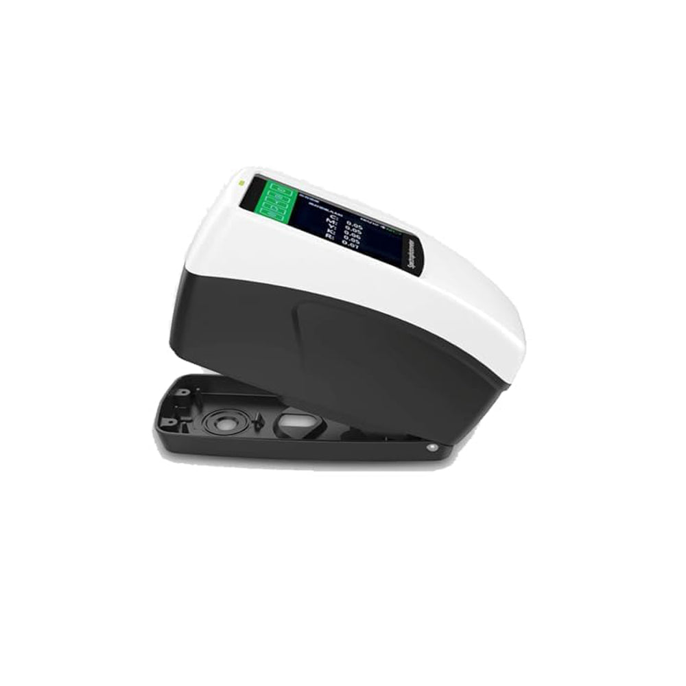 VTSYIQI Color Density Meter Densitometer Portable Spectrodensitometer Density Meter with 11mm 5mm 3mm Caliber 0.01 Accuracy 30 Test Parameters 40 Evaluation Light Sources USB Bluetooth for Offset Printing Gravure