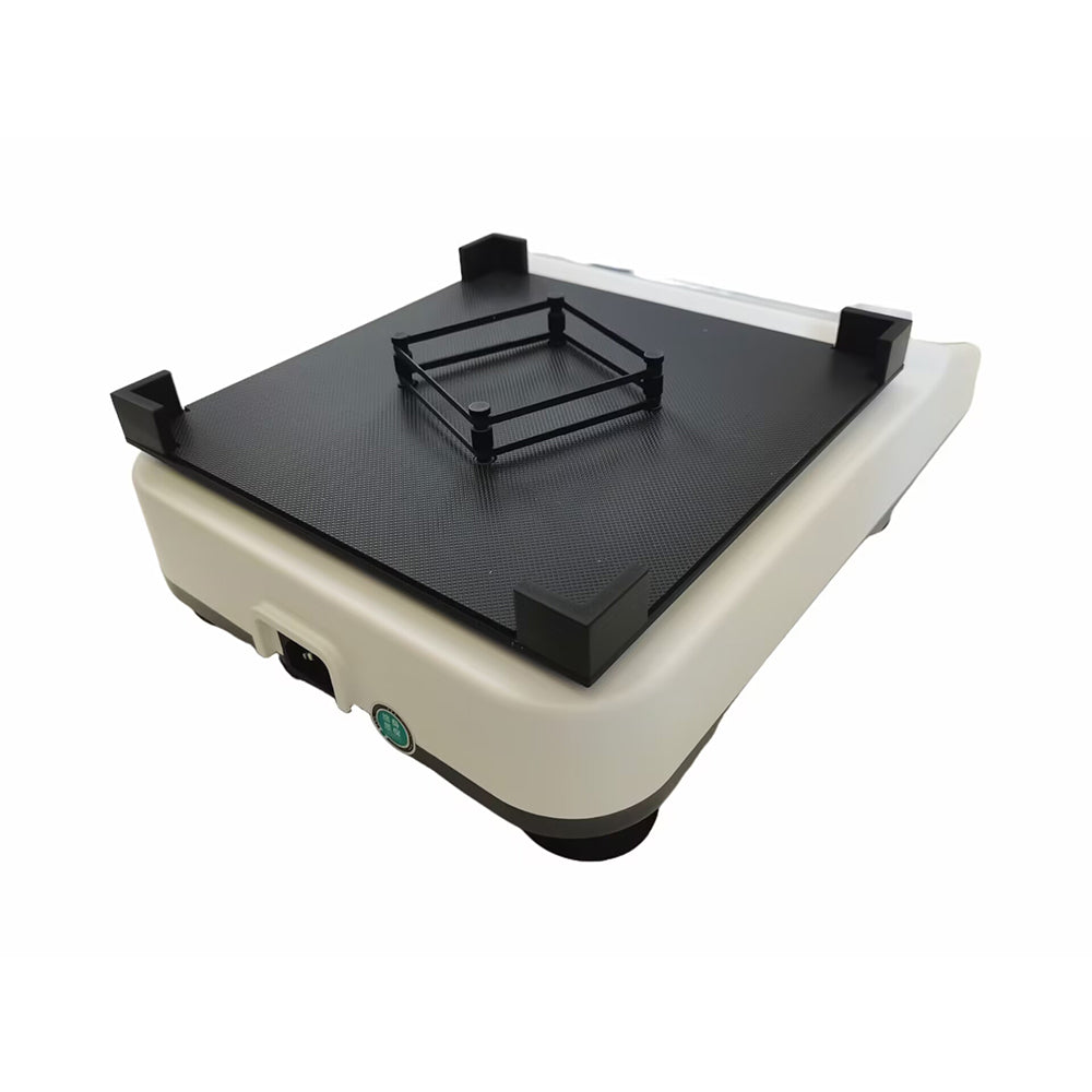 VTSYIQI Microplate Shaker Deep Tissue Plate Mixer with Handling Range Elisa Plate /Deep Tissue Culture Plate*4 RPM Range 500-1200rpm Horizontal Gyration Amplitude 3mm Timing and Speed Control Brushless Motor RPM Increment 10rpm