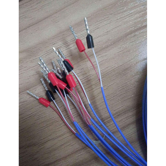 VTSYIQI 8 Channels Temperature Meter Recorder ATL109 K Type Thermocouple Wires for AT4508 Included 8 Pieces Each Piece Length 2 Meters