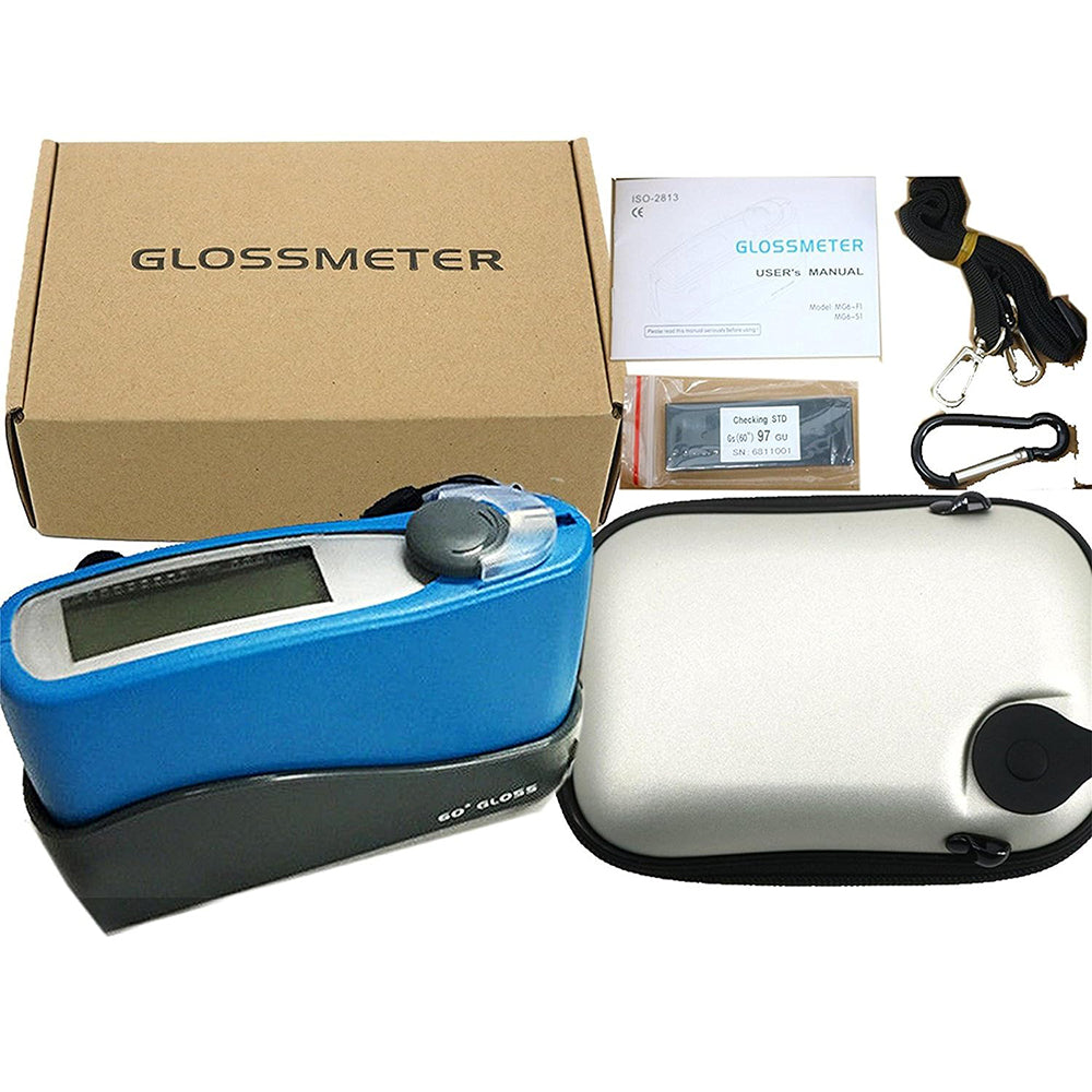 VTSYIQI Gloss Meter Tester Glossmeter Glarimeter with Incidence Angle 60 Degrees Glossmeter Tester