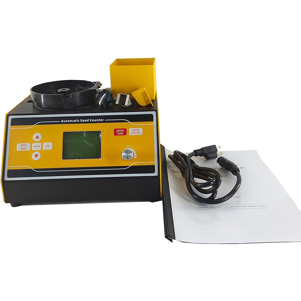 VTSYIQI Seed Particle Counter Seeds Counter Machine Automatic Seed Counting Device with Counting Range 1 to 12mm Accuracy ±2‰ Speed ≥1000 /3min For Rice Wheat Sorghum Corn,Etc