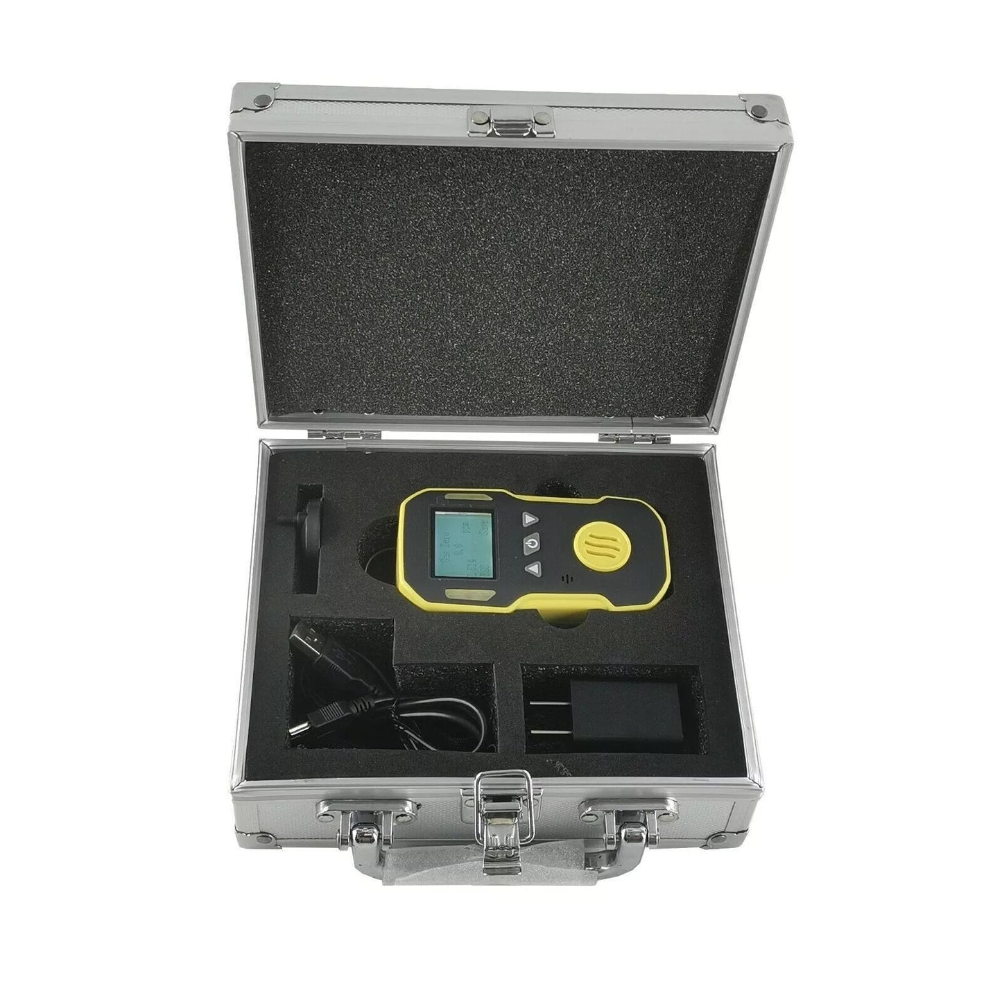 VTSYIQI Portable Ammonia Gas Detector NH3 Gas Detector NH3 Gas Leakage Alarm Monitor with Measuring Range 0-100ppm Accuracy ≦ 5% F.S. Resolution 0.1/1ppm for Coal Mine Shipping Gas Detection