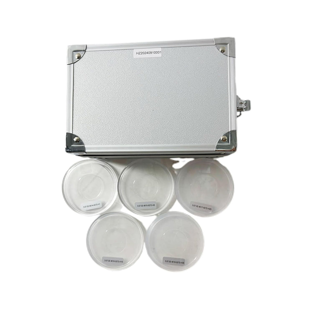 VTSYIQI Haze Meter Standard Plates Hazemeter Calibration Plate Set with Five Haze Value 1% 5% 10% 20% 30% for Hazemeter Model DH-10 DH-12 DH-13 TH-09 TH-100 TH-110 YH1100 YH1200 YH1210