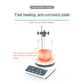 VTSYIQI Digital Heating Magnetic Stirrer Lab Magnetic Stirrer with Brushless Motor Max Temp of Hot Plate 310℃ Max Stirring Capacity 2L(H2O) Temperature Sensor PT1000/Outside PT1000 Speed Range 50-1500RPM Liquid/Plate Temp Accuracy ±1℃/±3℃