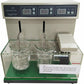 VTSYIQI Disintegration Tester Tablet Disintegration Tester Disintegration Time Limit Tester with Automatic Temperature Control Double Cup 12 Number of Hanging Glass Tubes