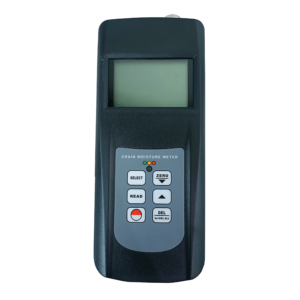 VTSYIQI Digital Grain Moisture Meter Grist Corn Oat Rice Pepper Water Tester 0 to 50% with Cup Sensor Pinless Datalogger