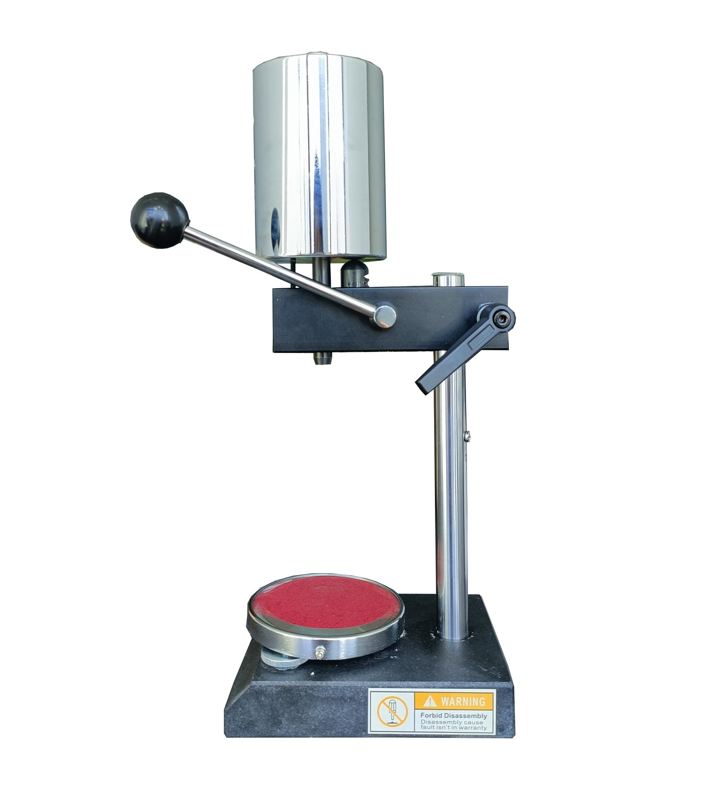 VTSYIQI Hardness Test Stand for Shore D Durometer Hardness Tester Durometers Stand Color White