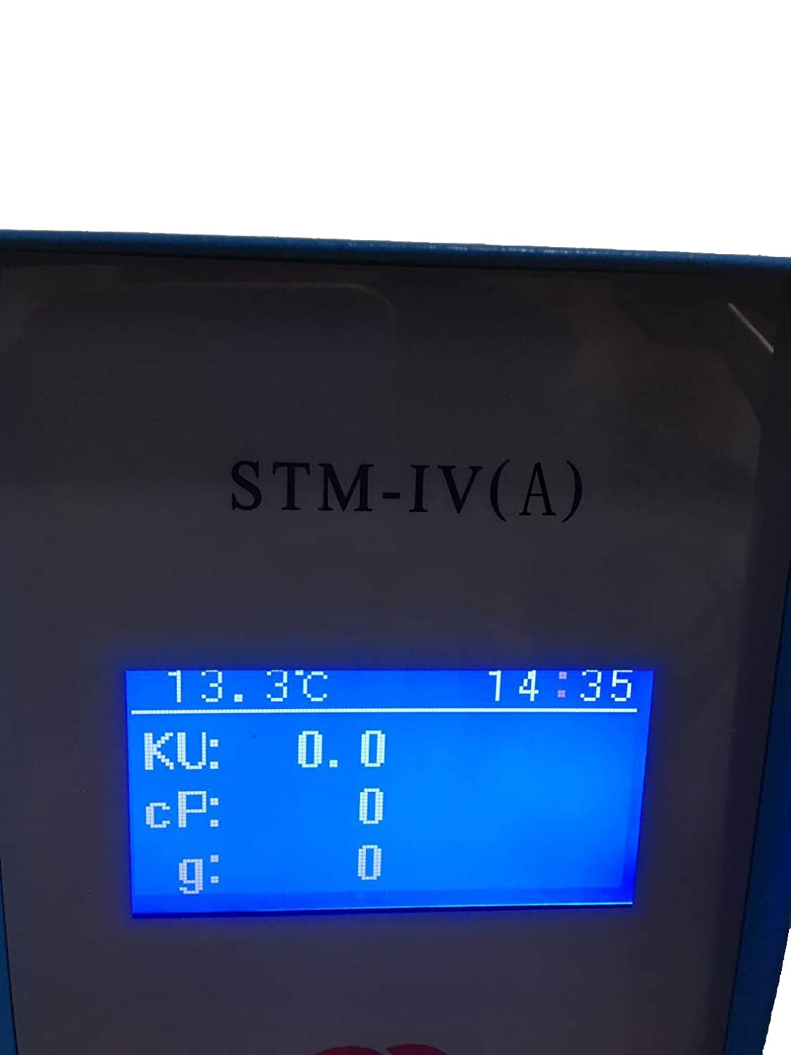 VTSYIQI Stormer Viscometer Viscosity Meter Tester Digital rotational viscometer Rotary visometer with LCD Large Screen KU Unit 40.2 to 141.0KU Accuracy 2.00% for Paint Viscosity Testing