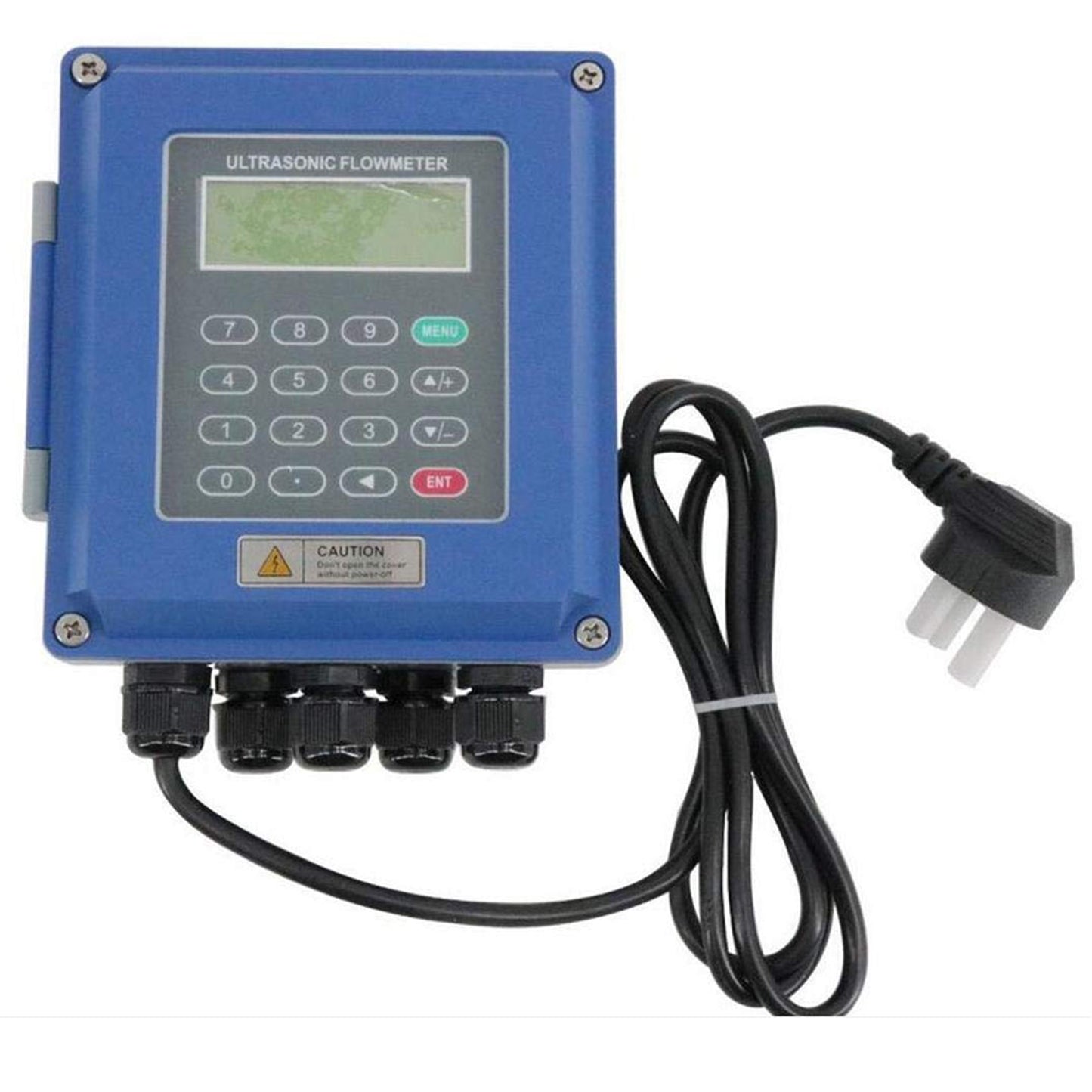 VTSYIQI Ultrasonic Flow Meter Liquid Flowmeter With DN300mm to DN6000mm Wall Mounted Type RS485 Interface IP67 Protection TL-1 Transducer