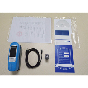 VTSYIQI Glossmeter 60 Degree Gloss Tester Single Angle Portable Gloss Tester Meter With 60 Degree Measuring Range 0 to 1000GU